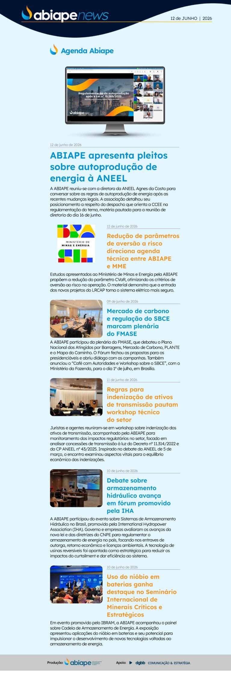 Brasília, 12 de junho de 2026
