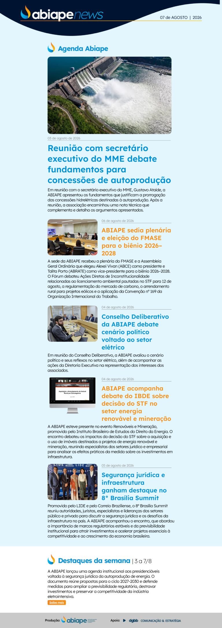 Brasília, 07 de agosto de 2026