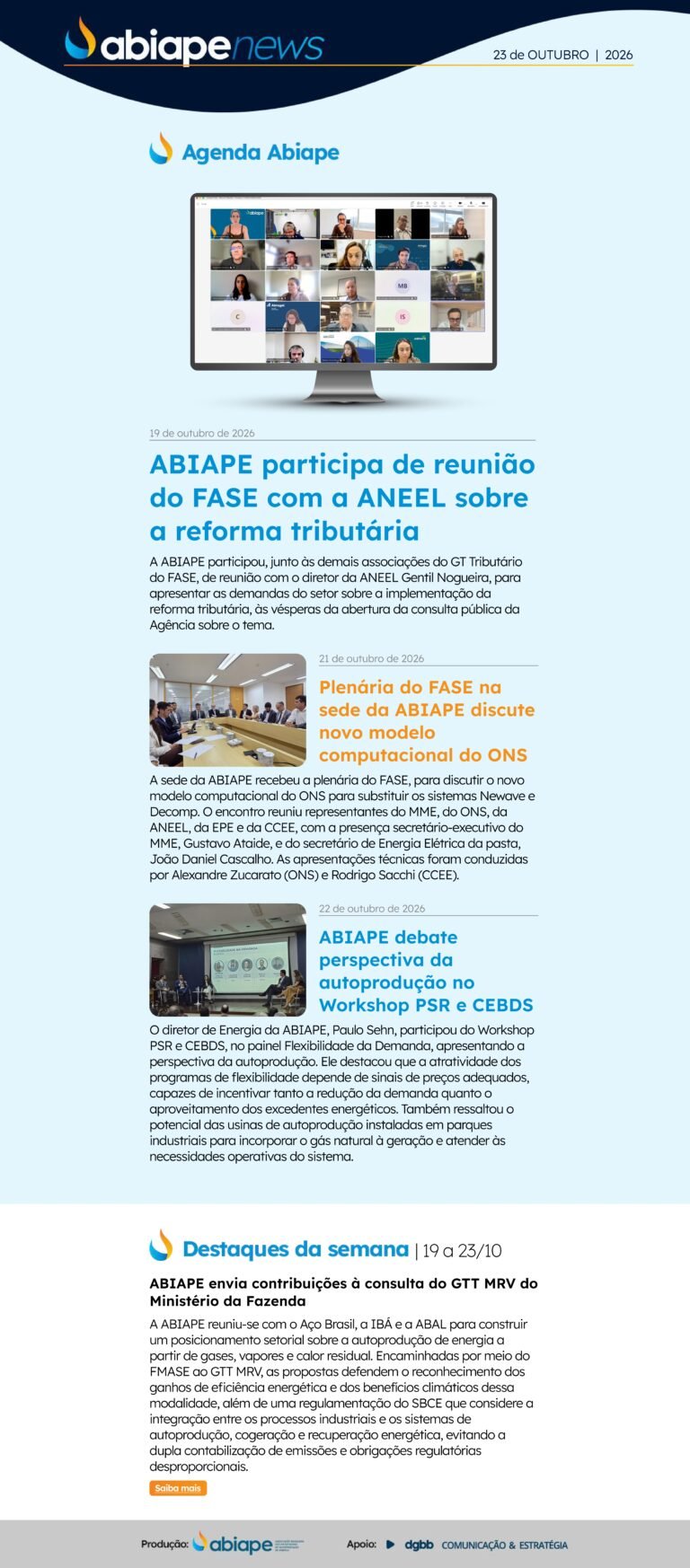 Brasília, 23 de outubro de 2026
